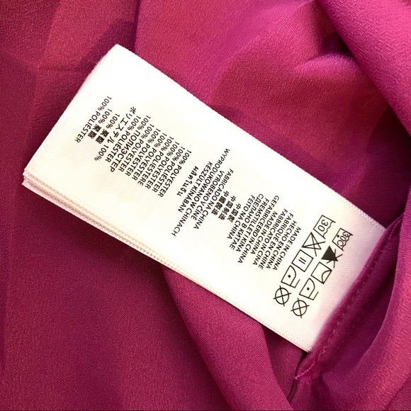 Fuchsia Michael Kors gold studded blouse beautiful Excellent condition. - Picture 4 of 7